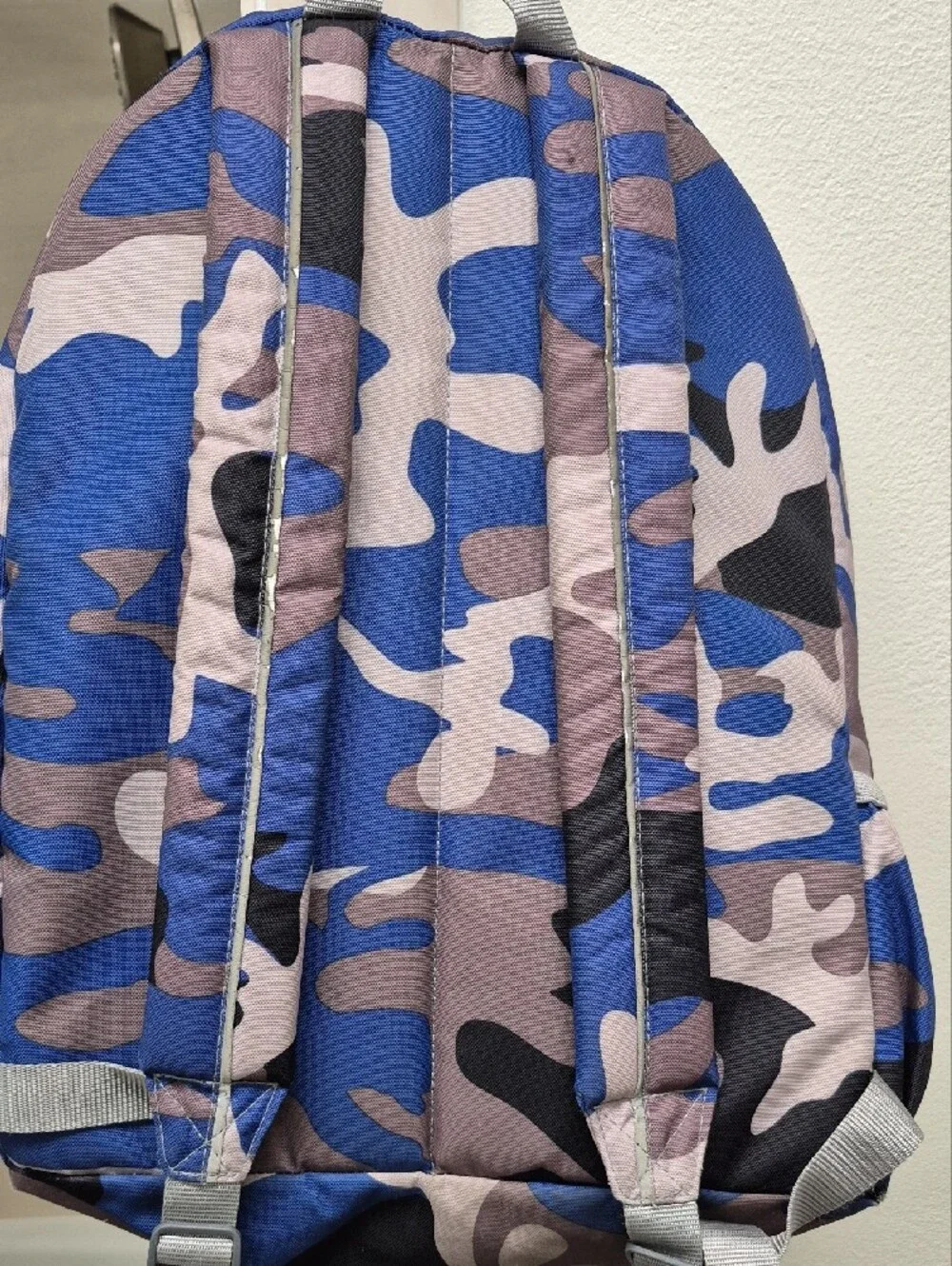 L.L. Bean Blue Camo Kid's Backpack